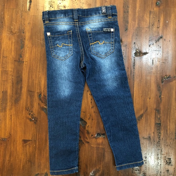 7 For All Mankind Toddler Skinny Jeans 3T - Picture 2 of 7
